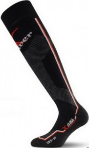 Носки горнолыжные Lasting SDX Black/Red